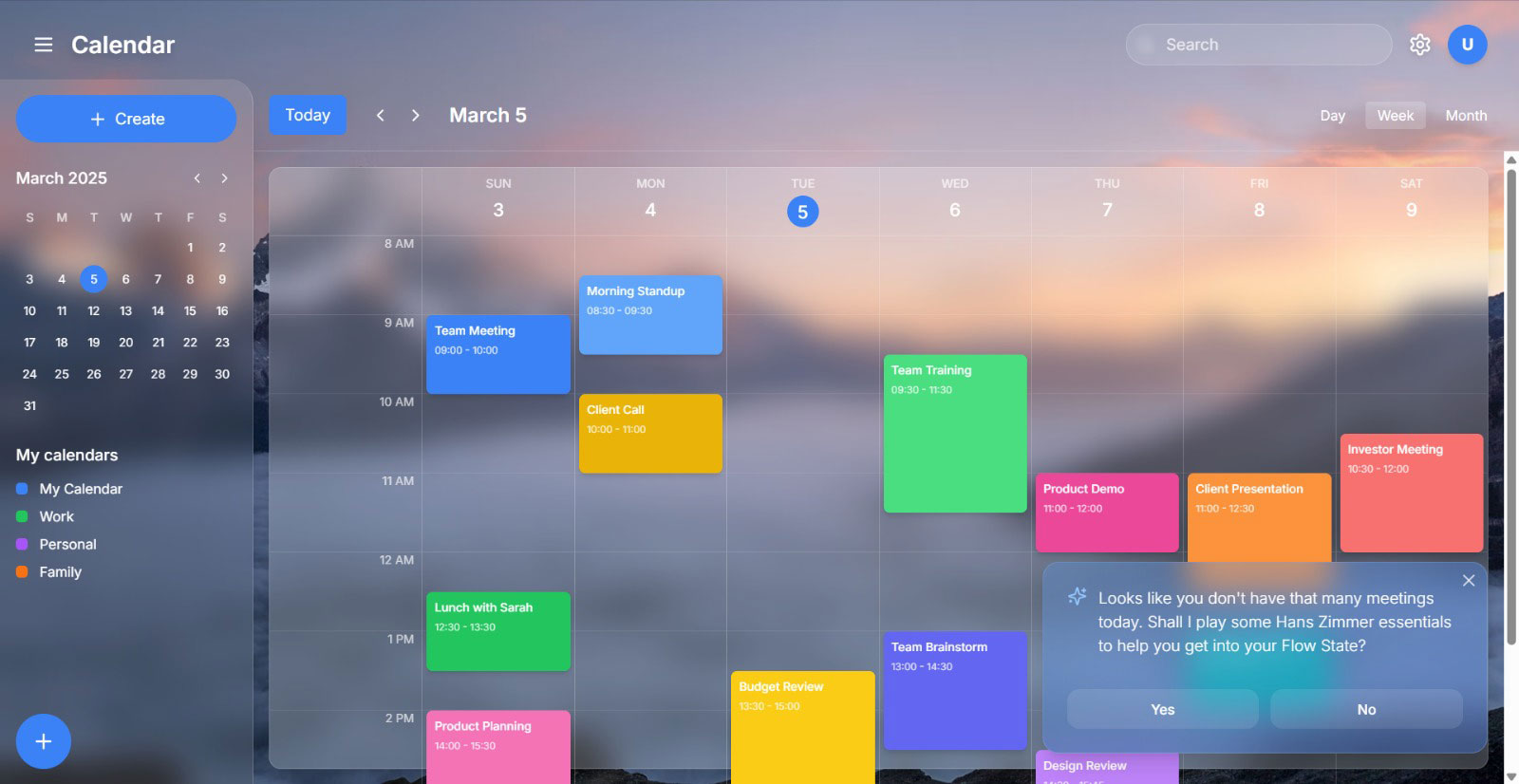Calendar